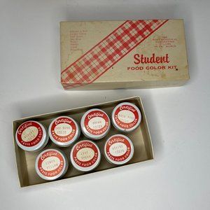 Vintage Student Food Color Kit